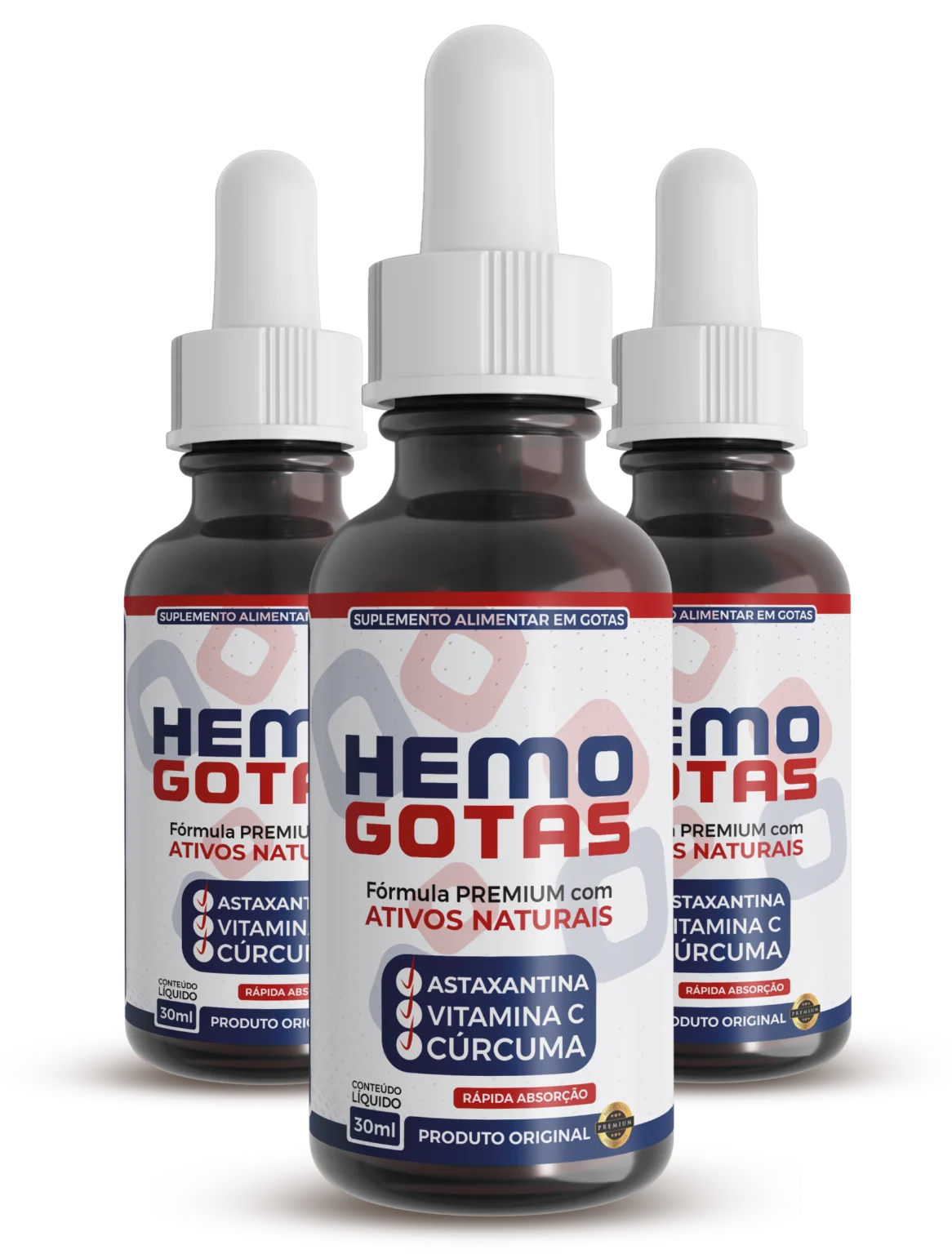 Hemo Gotas - Fórmula Americana para Hemorroidas